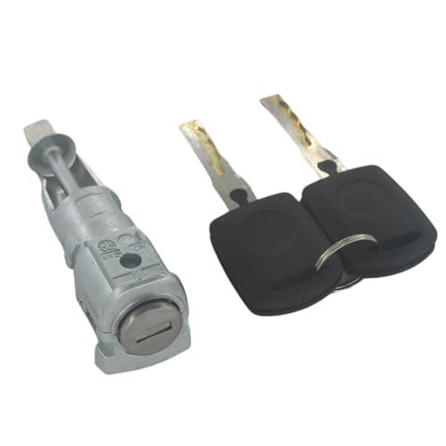 Fit for SKODA OCTAVIA 2005-2008 AL196 1Z0837167C 6Y0898167E KOMPLETTE LOCK SET ZÜNDSCHALTER LINKS TÜRSCHLOSS BARREL ZYLINDER(L LOCK) von Tianwu03