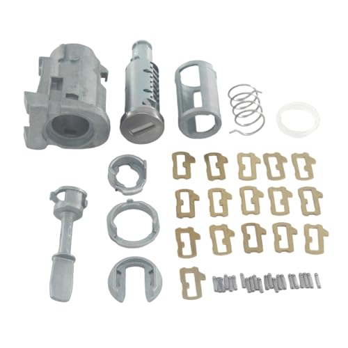 Fit for VW GOLF 4 IV MK4 BORA A6 SKODA FABIA POLO 1997-2003 AL008 604837167/168 LINKS RECHTS TÜRSCHLOSS ZYLINDER(L Repair No Keys) von Tianwu03