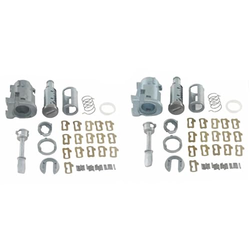 Fit for VW PASSAT SEAT TOLEDO LEON AROSA LUPO LINKS RECHTS TÜRSCHLOSS BARREL ZYLINDER REPARATURSATZ 3B0837167/168(L-R Lock Repair) von Tianwu03