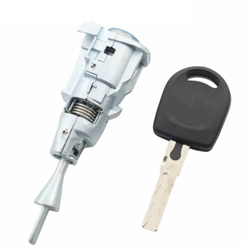 Fit for Vw 2006-2011 Sagitar Mit 1Pcs Schlüssel Auto Links Türschloss Zylinder Barrel von Tianwu03