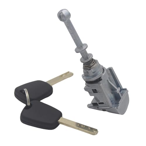 Passend for Citroen C4 2004–2008 Picasso 2006–2008 Türschlosszylinder vorne links mit 2 Schlüsseln von Tianwu03