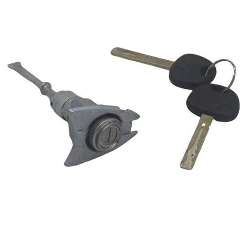 Passend for Hyundai Sonata/Hybrid AL250 Komplettset Zündschalter vorne links Fahrertürschloss Zylinderlauf mit 2 Schlüsseln(LEFT LOCK) von Tianwu03