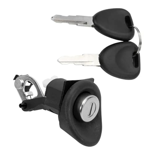 Passend for R/e/n/a/u/l/t Twingo Logan mit 2 Schlüsseln OE:7701367940 OEM Auto Kofferraumschloss Zylinderlauf von Tianwu03