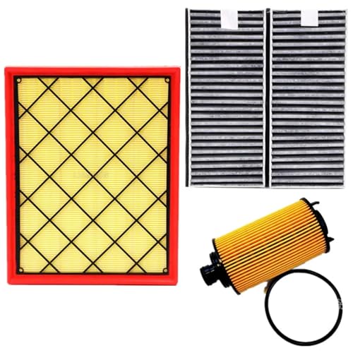 Passend for ROEWE RX8 MG RX8 2018-jetzt Luftfilter + Innenraumfilter + Ölfilter 10222905 10262014 Filtersatz(1 Set 3 Filters) von Tianwu03