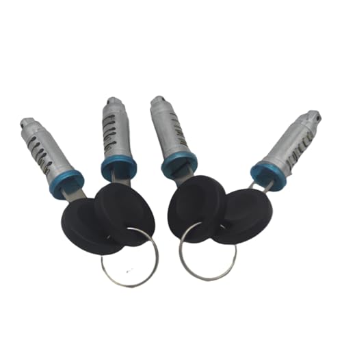 Passend for VW Transporter/Caravelle MK IV Zündstartschalter Türschlosszylinder mit 2 Schlüsseln(4pcs Lock Cylinder) von Tianwu03