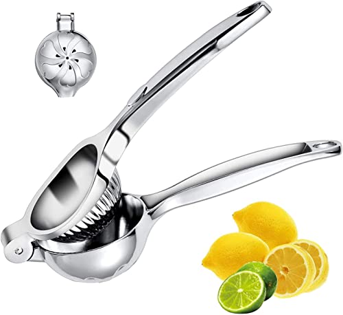 Zitronenpresse Edelstahl Zitruspresse Citrus Squeezer Handsaftpresse für Zitronensaft, Orangensaft Zitruspresse, Limettensaft, hochfeste Zitronenpresse für Muttertagsgeschenk zu Hause von Upxiang