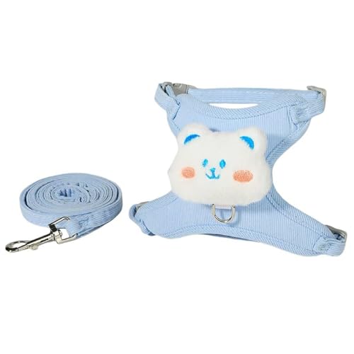 TiaoBug Anti-Zug Hundegeschirr & Leinen-Set Verstellbares Katzen Sicherheitsgeschirr Fluchtsicheres Haustier Geschirr Blue&1.8m Leash M TiaoBug Anti-Zug Hundegeschirr & Leinen-Set Verstellbares Katzen Sicherheitsgeschirr Fluchtsicheres Haustier Geschirr Blue&1.8m Leash M von TiaoBug