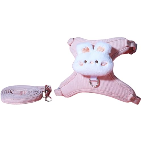 TiaoBug Anti-Zug Hundegeschirr & Leinen-Set Verstellbares Katzen Sicherheitsgeschirr Fluchtsicheres Haustier Geschirr Pink&1.2m Leash M TiaoBug Anti-Zug Hundegeschirr & Leinen-Set Verstellbares Katzen Sicherheitsgeschirr Fluchtsicheres Haustier Geschirr Pink&1.2m Leash M von TiaoBug
