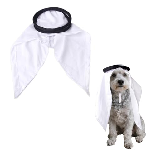 TiaoBug Arabischer Kopfwickel für Haustiere Niedlicher Hut im Nahost-Stil für Katzen und Hunde Halloween Weihnachtsfeier Festival Cosplay Accessoire Typ C One Size TiaoBug Arabischer Kopfwickel für Haustiere Niedlicher Hut im Nahost-Stil für Katzen und Hunde Halloween Weihnachtsfeier Festival Cosplay Accessoire Typ C One Size von TiaoBug