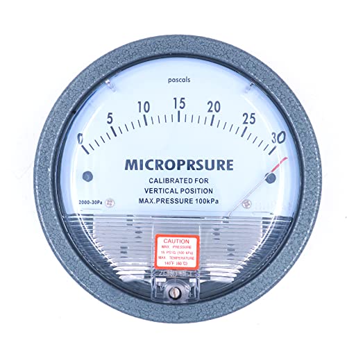 Tiardey 0-30Pa Differenzdruckmesser,Manometer Digitaler Differenzdruckmesser von Tiardey