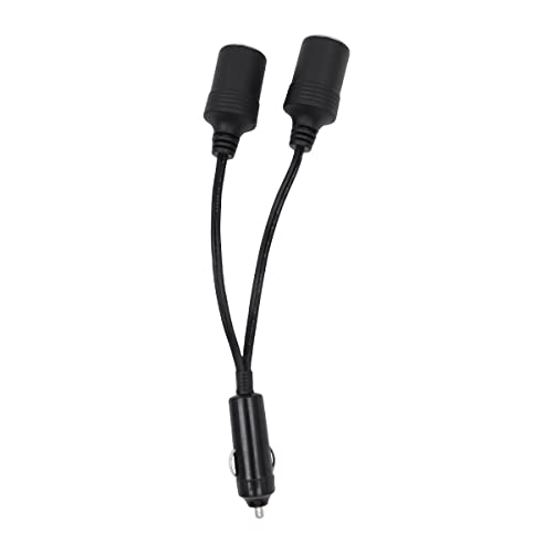 Tiardey 1 bis 2 Zigarettenanzünder-Splitter-Adapter, Ladegerät, 12 V, 24 V, Steckdose, 2-Wege-Splitter, Y-Adapter von Tiardey