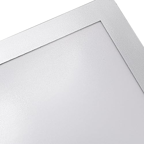 Tiardey 10PCS Magnetischer Fotorahmen A4 Magnetrahmen Selbstklebende Bilderrahmen für Informationsrahmen Wand- und Fenster-Inforahmen - Silber von Tiardey