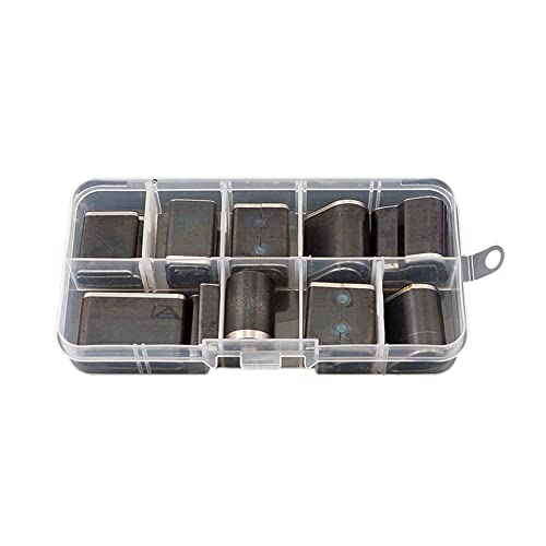 Tiardey 24pcs Leder Handwerk Stanzloch DIY Werkzeugset für Form Hohlschneider Handgefertigt von Tiardey