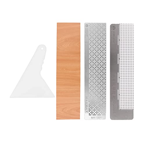 Tiardey 3 STÜCKE 5D Diamant Zeichenwerkzeug DIY 5D Diamant Edelstahl Netz Linea Sieblineal Mallineal Werkzeug von Tiardey