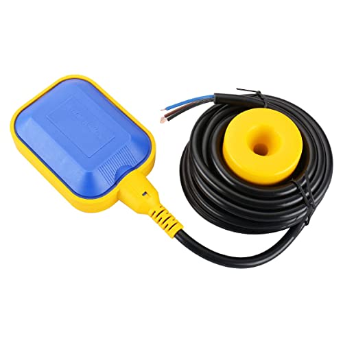 Tiardey 4M Kabel Schwimmerschalter Wasserstandsregler für Tankpumpe Sumpfpumpe,Wassertank von Tiardey