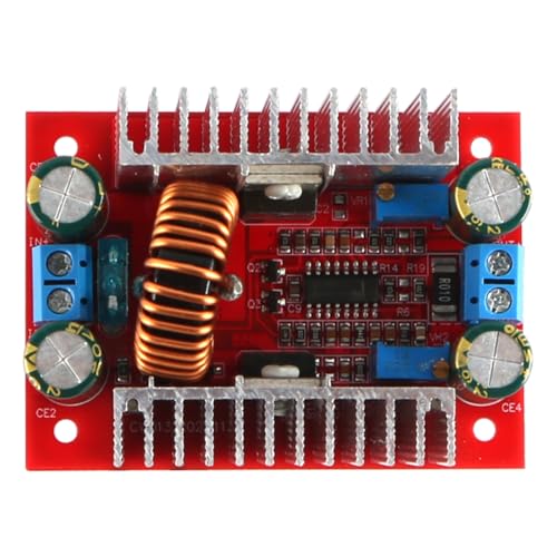 Tiardey DC 400 W 15 A Netzteil-Boost-Modul DC-DC-Aufwärtswandler 8,5–50 V auf 10–60 V Wechselrichter für elektrische Geräte und Digitale Geräte von Tiardey