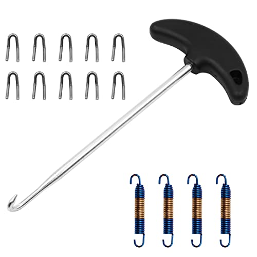 Tiardey Motorrad Auspuff Edelstahl Farbe Federsatz für Puller Installer Hook Tool mit Auspuffrohr – 75/50 mm Feder von Tiardey