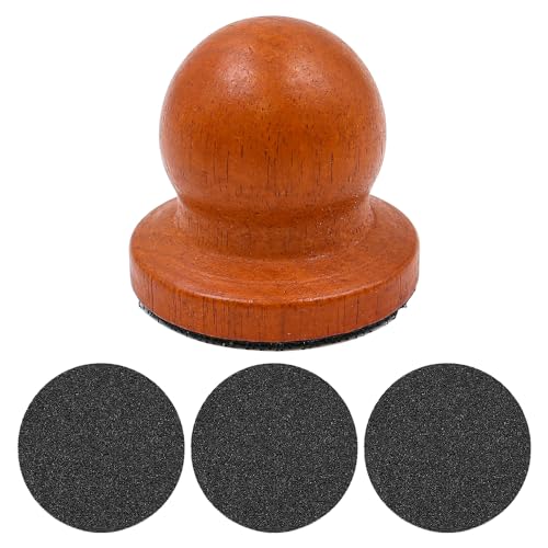 Tiardey Nagelschleifer für Hunde, Nagelfeile mit austauschbarem Schleifpapier, Holz-Kratzbrett-Trimmer-Set für Haustiere Tiardey Nagelschleifer für Hunde, Nagelfeile mit austauschbarem Schleifpapier, Holz-Kratzbrett-Trimmer-Set für Haustiere von Tiardey