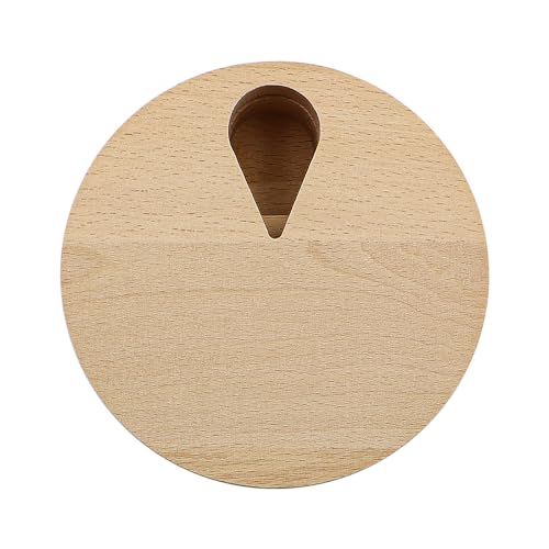 Tiardey Runde 7-Tage-Medizinbox aus Holz, Wiederverwendbare Tablettenbox, Pillendose mit Deckel Tiardey Runde 7-Tage-Medizinbox aus Holz, Wiederverwendbare Tablettenbox, Pillendose mit Deckel von Tiardey
