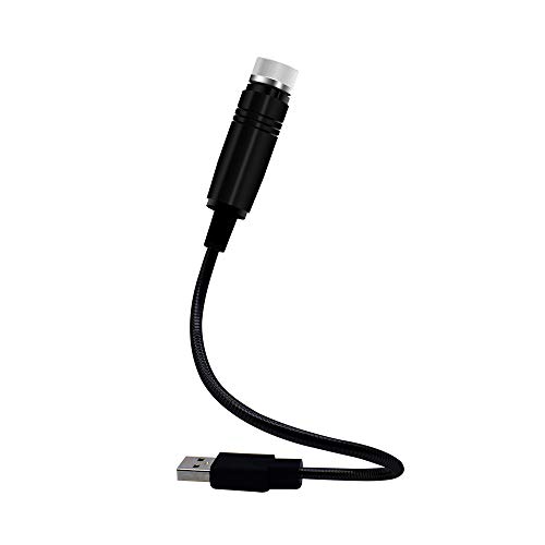 Tiardey Star Nachtlichtprojektor,einstellbares Romantisches USB-Projektor-Nachtlicht Auto-Dach-Deckenleuchte,für Auto-Schlafzimmer-Party-Deckenwnde - Blau von Tiardey