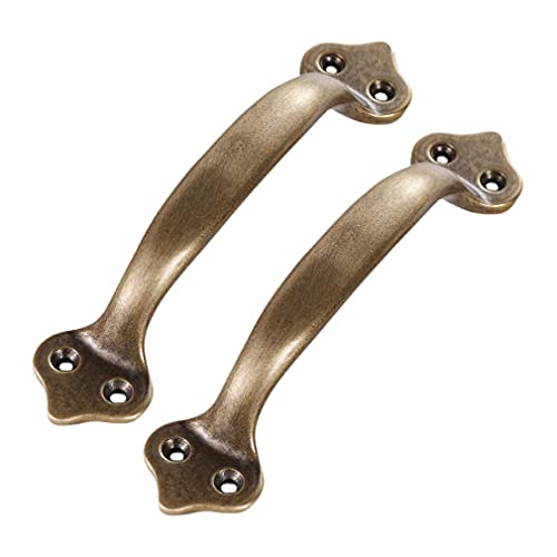 Tiazza 2 Stück Vintage Antik Messing Kleiderschrank Fenster Schublade Griff reines Messing Tiazza 2 Stück Vintage Antik Messing Kleiderschrank Fenster Schublade Griff reines Messing von Tiazza