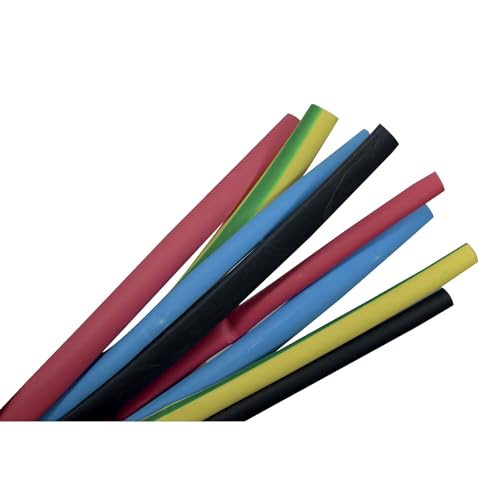 Tibelec 463110 Schrumpfschlauch-Set, 8-teiliges Set von Tibelec