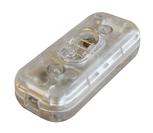 Tibelec 534550 Zweipoliger Schalter, transparent von Tibelec