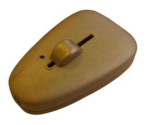 Tibelec 572330 Dimmer mit Schieberegler, goldfarben von Tibelec