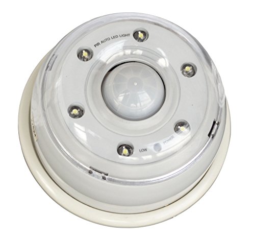 tibelec 342320 Mini Bullauge LED Batteriebetrieben Infrarot Kunststoff von Tibelec
