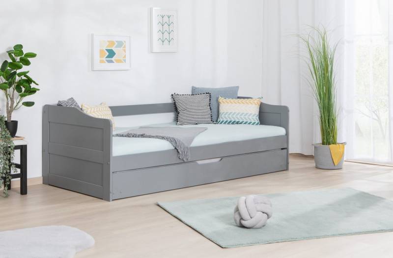 Ticaa Funktionsbett Funktionsbett Sofabett "Melinda" Kiefer massiv Ticaa Funktionsbett Funktionsbett Sofabett "Melinda" Kiefer massiv von Ticaa