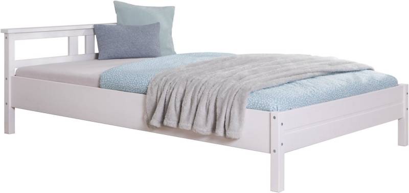 Ticaa Futonbett Merci, Einzelbett, aus Kiefer Massivholz, inkl. Rollrost von Ticaa