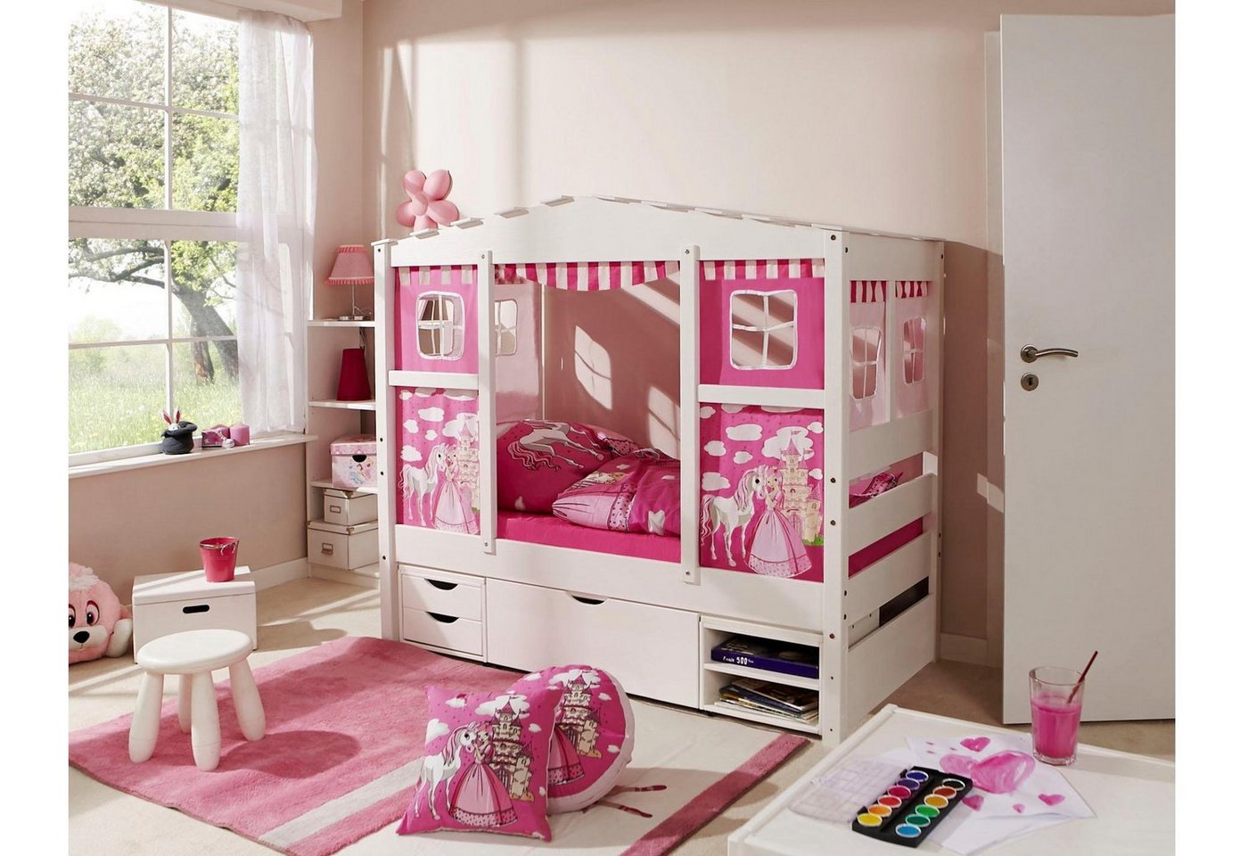 Ticaa Kinderbett Lio, Hausbett von Ticaa