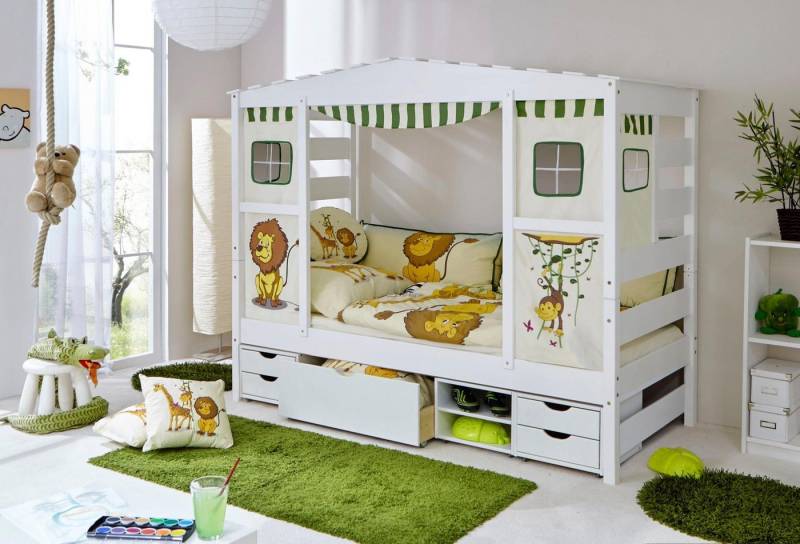 Ticaa Kinderbett Lio, Hausbett von Ticaa