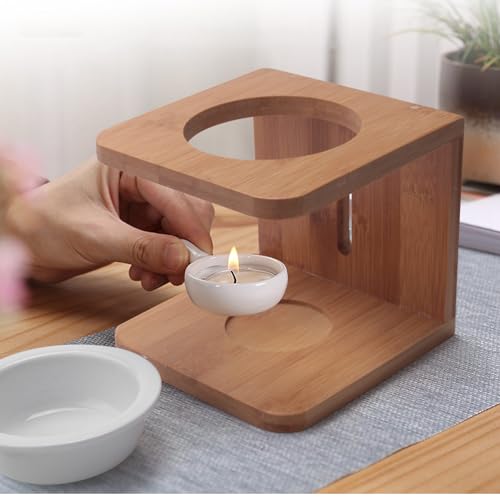 Ticarus Duftlampe Öl Keramik ÖL Kerzen Halter Kreative Haushalt Kerzen Lampen Halter Aromatherapie Heim Dekoration von Ticarus