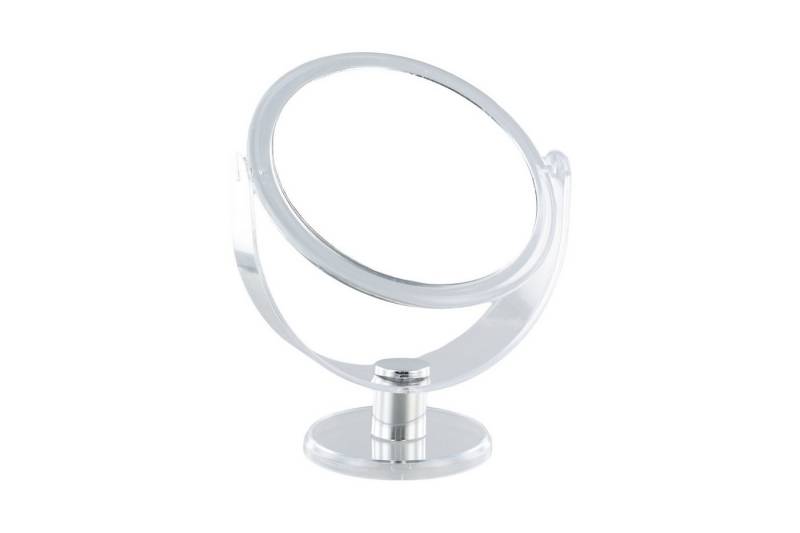 Ticca Kosmetikspiegel Tischspiegel Doppelseitig 360° schwenkbar, Schminkspiegel (1-St), 14,9 cm Ø von Ticca