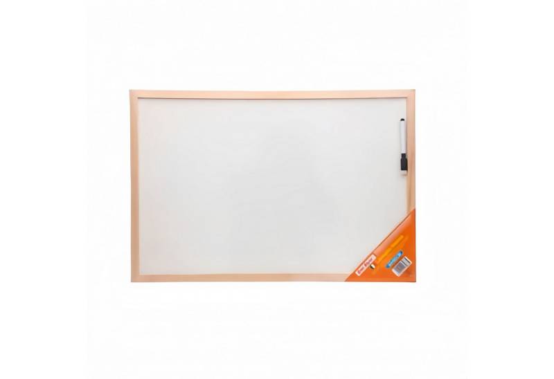 Ticca Memoboard Whiteboard mit Whiteboard-Marker, 40x60cm, mit Naturholz-Rahmen, für Büro, Homeoffice, Küche & Kinderzimmer Ticca Memoboard Whiteboard mit Whiteboard-Marker, 40x60cm, mit Naturholz-Rahmen, für Büro, Homeoffice, Küche & Kinderzimmer von Ticca