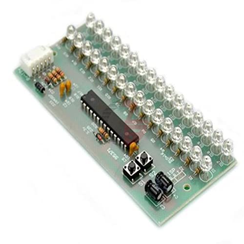 Ticfox LED Audiopegelanzeigemodul, DC8V-12V 16 LED Zweikanal MCU Einstellbares Anzeigemuster LED VU Meter Pegelanzeigemodul mit Muster/Helligkeitsregelung für DIY Audiosysteme Ticfox LED Audiopegelanzeigemodul, DC8V-12V 16 LED Zweikanal MCU Einstellbares Anzeigemuster LED VU Meter Pegelanzeigemodul mit Muster/Helligkeitsregelung für DIY Audiosysteme von Ticfox