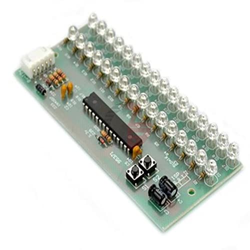 Ticfox DC8V-12V 16 LED Dual Channel MCU Einstellbares Anzeigemuster LED VU Meter Level Indicator Module von Ticfox