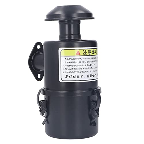 Ticfox Luftfilterbaugruppe, Aluminiumlegierung Generatorluftfilterbaugruppe Universal Ersatzteil für Mikroanbauer -Verringerungsmotor von Ticfox