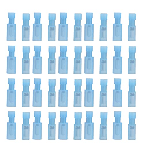 Ticfox Nylon Bullet Butt Male und Female Butt Terminals Vollisolierte Butt Plug Quick Terminal Blocks Heat Shrink Butt Connectors Crimp Connectors(1.5-2.5mm²) von TICFOX