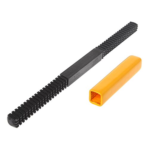 Gewindefeile, Externe Gewindefeile Metrisch, 8 in 1 Gewindereparatur Restaurationsfeile Zahnkorrektur Metrische Hardware Mini Heimwerkerwerkzeuge für Außengewinde von TICFOX