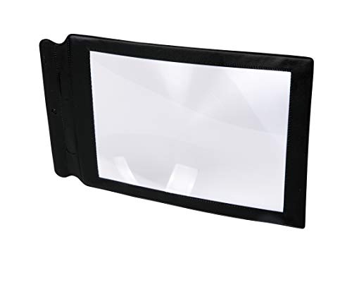 TickiT 48123 Magnifier Sheet Large Magnifying Glass Assisted Reading Aid Lens von tickit