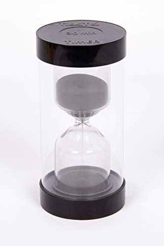 TickiT 92123 ColourBright Sand Timer - 30 Minute in Black von tickit
