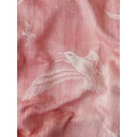 Waitlist - Historic Faded Pink Seagulls Antiker Tickender Stoff Seltene 1900Er Jahre Museumsqualität Sammler Inlett-Depot Rec-Da-Rosa-025 von TickingDepot