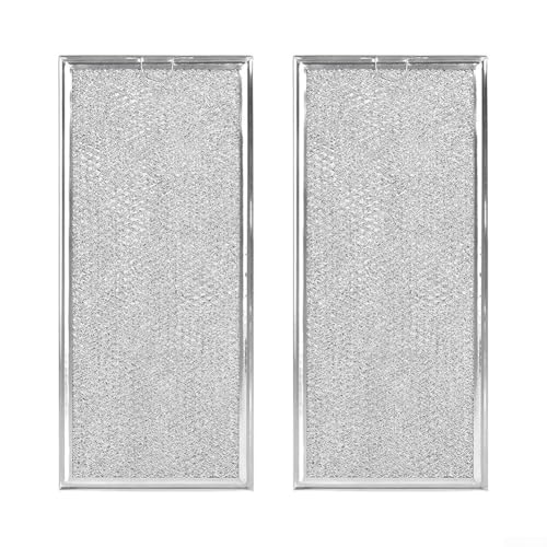 2 Stück Aluminium-Mikrowellenfilter für W10208631A WB06X10596 effektive Luftfilterlösung 2 Stück Aluminium-Mikrowellenfilter für W10208631A WB06X10596 effektive Luftfilterlösung von Tidevib