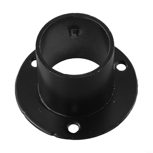 2 Stück Flanschschienen-Stangenstecknussstützen für langlebige Kleiderschrank-Anwendungen (32 mm) von Tidevib