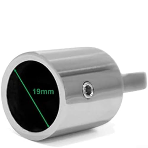 2 Stück Marine-Grade Edelstahl-Ösen-Endstücke für Yachtanwendungen (19 mm) von Tidevib