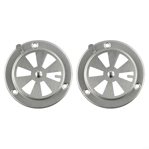 2 verstellbare Grill-Entlüftungsdämpfer für verbesserte Luftstromkontrolle, Edelstahl-Ersatzteile 2 verstellbare Grill-Entlüftungsdämpfer für verbesserte Luftstromkontrolle, Edelstahl-Ersatzteile von Tidevib