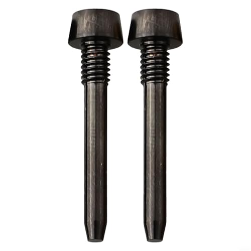 4 Stück Fahrrad-Bremsbelag-Haltestifte, legierter Scheibenbremssattelbolzen für MT2/4/5/6/8, M4 x 26 mm Größe (schwarz) von Tidevib