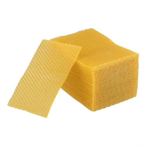 Beehive Essentials 30 natürliche Bienenwachs-Foundation-Blätter, tolles Werkzeug-Set für alle Niveaus Beehive Essentials 30 natürliche Bienenwachs-Foundation-Blätter, tolles Werkzeug-Set für alle Niveaus von Tidevib